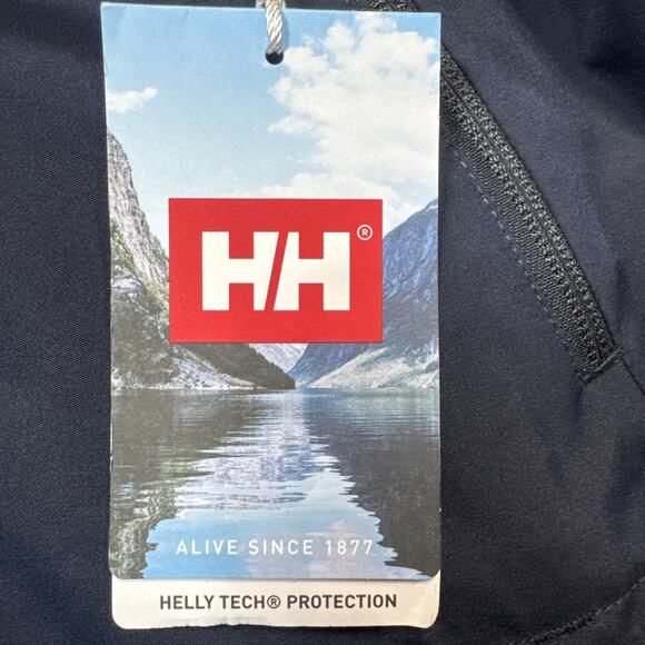 Helly Hansen Crew Vest XL Navy Softshell Windproof Water-Resistant Note-Has Logo - Picture 11 of 12